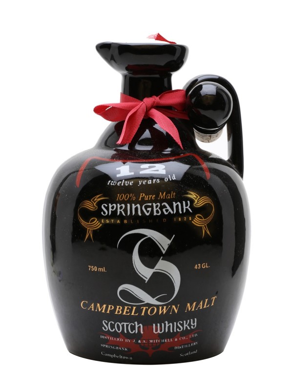 Springbank 12 Year Old Ceramic Jug