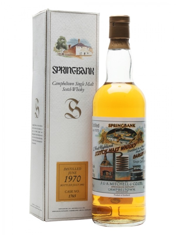 Springbank 1970 23 Year Old Cask 1765