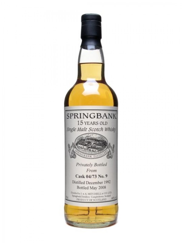 Springbank 1992 15 Year Old 04 73 No.9