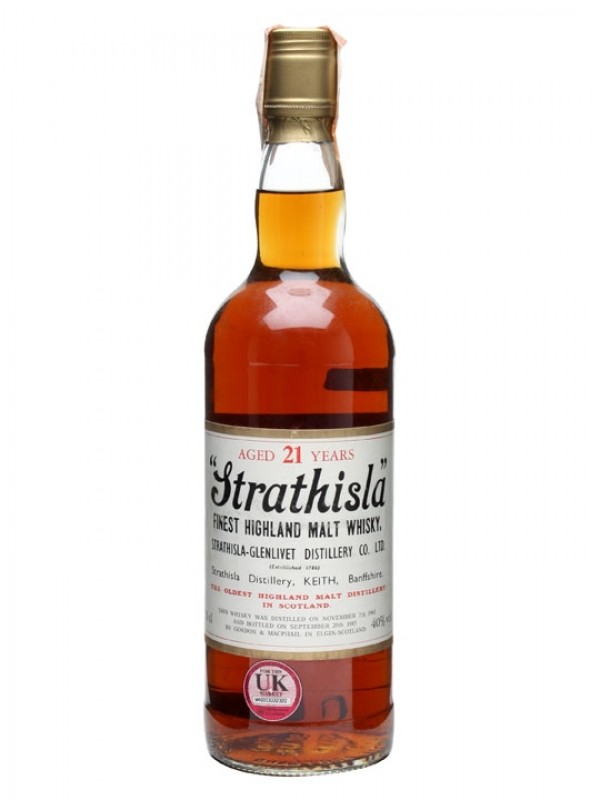Strathisla 1963 21 Year Old Gordon & Macphail