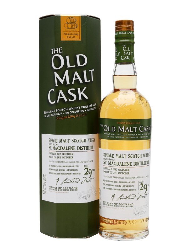 St Magdalene 1982 29 Year Old Old Malt Cask #7662 Douglas Laing