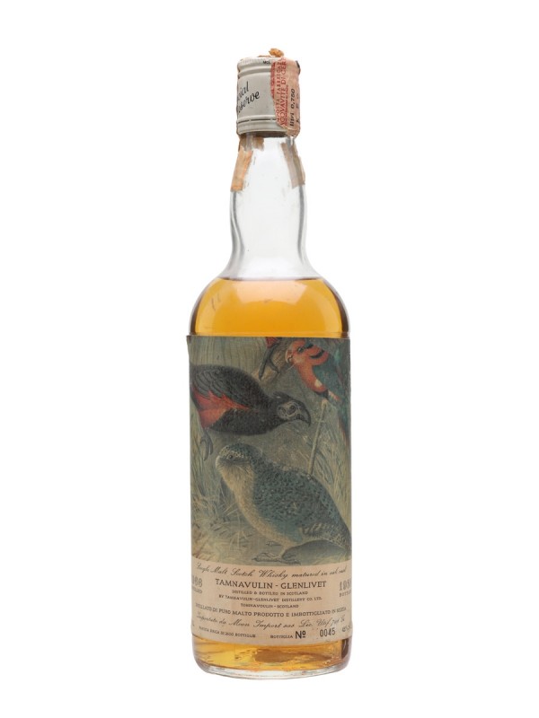 Tamnavulin Glenlivet 1966 The Birds Moon Bottled 1988 Moon Import