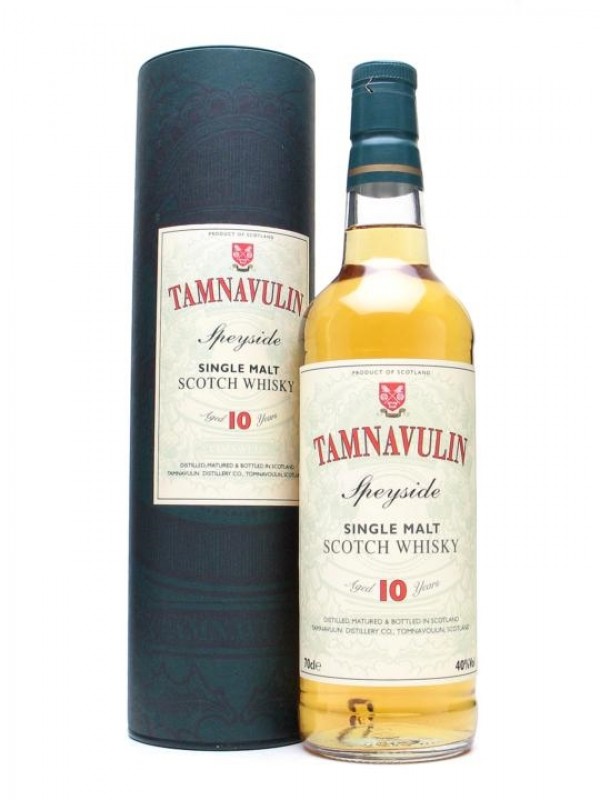 Tamnavulin 10 Year Old Cream Green Label